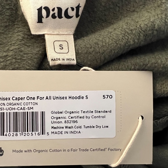 Pact Organic Pullover Hoodie - Picture 10 of 12